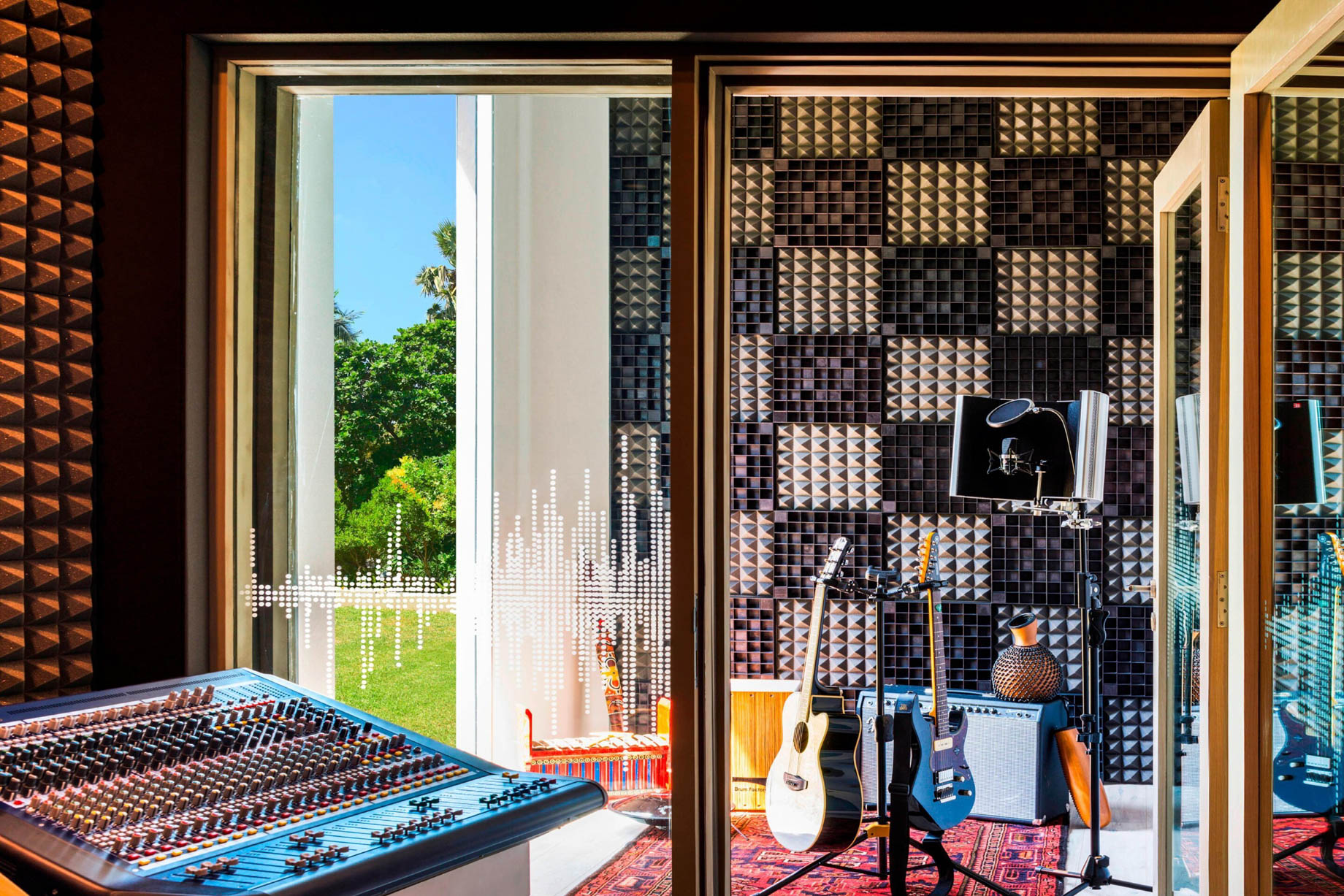 W Bali Seminyak Resort – Seminyak, Indonesia – W Sound Suite Music Studio Live Room