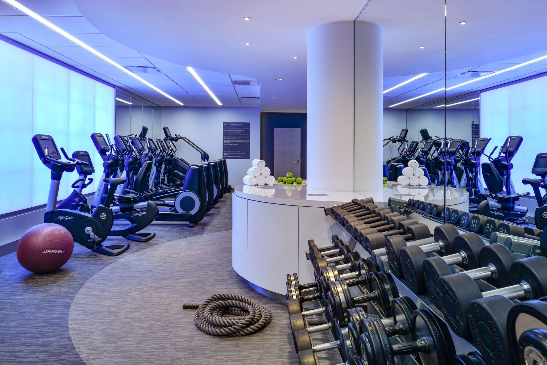 W Boston Hotel – Boston, MA, USA – FIT Gym