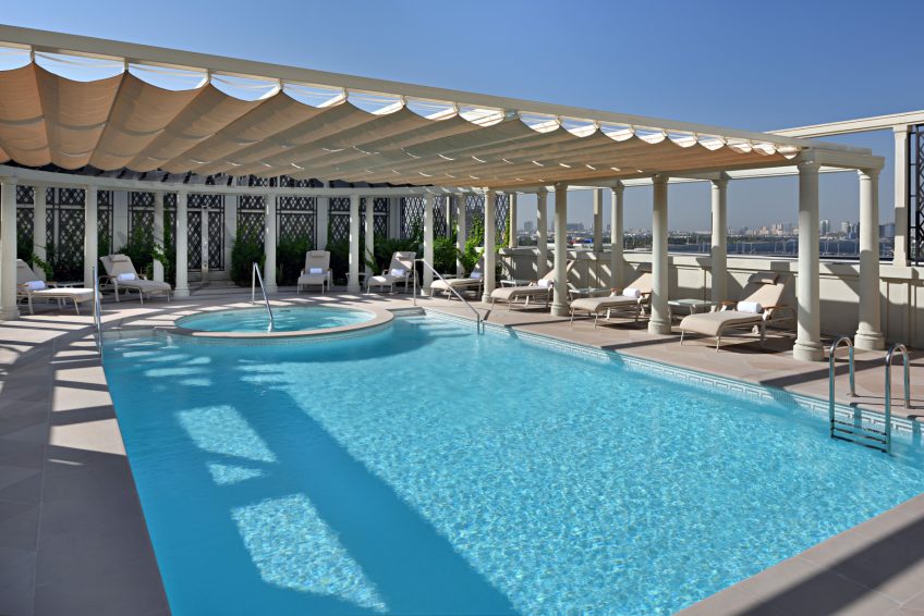Palazzo Versace Dubai Hotel - Jaddaf Waterfront, Dubai, UAE - Imperial Suite Pool and Jacuzzi