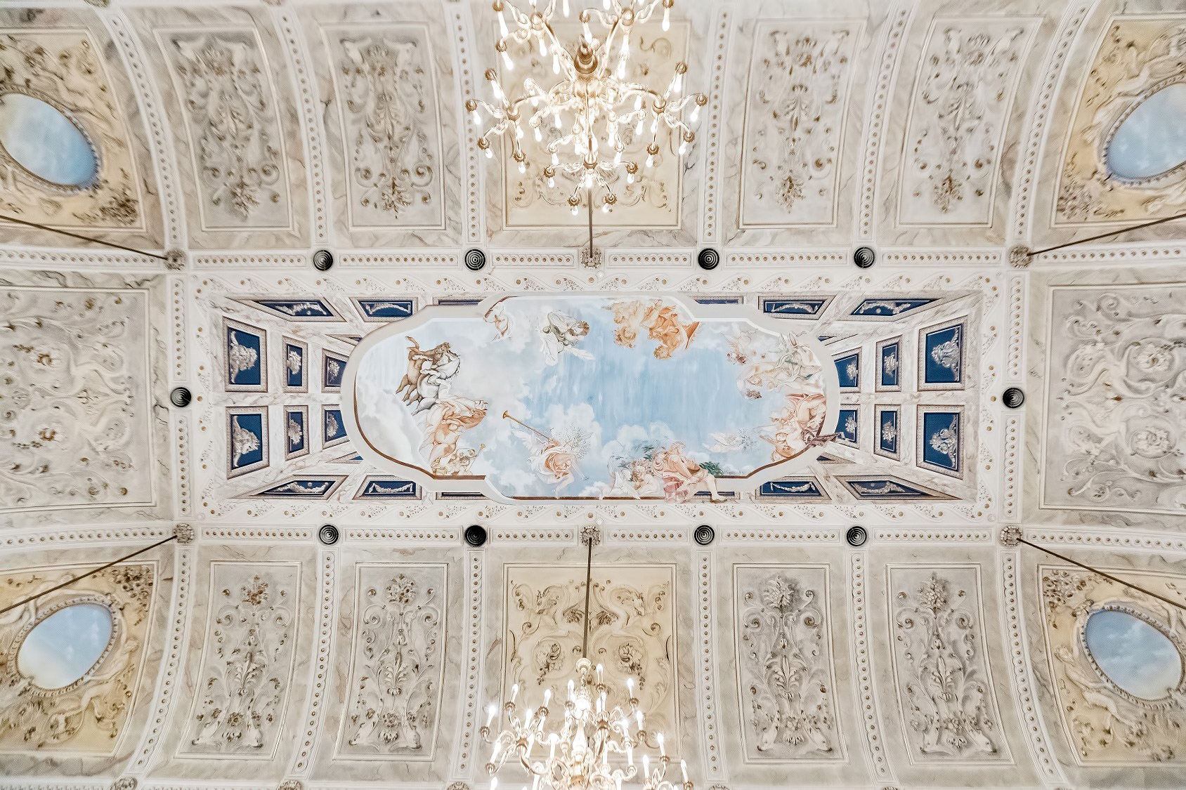 The St. Regis Florence Hotel - Florence, Italy - Ceiling Salone delle feste