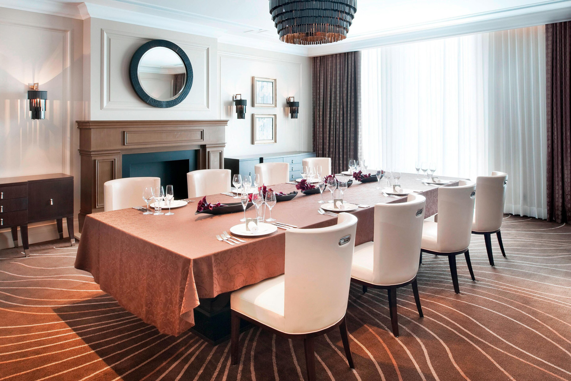 The St. Regis Osaka Hotel – Osaka, Japan – Vicount Suite Meeting Room Boardroom