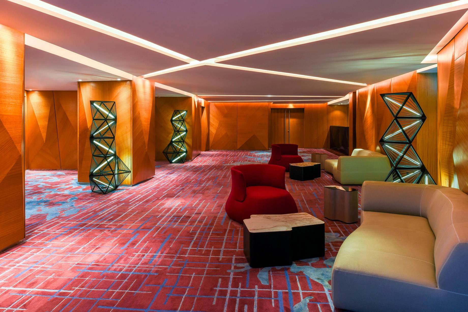 W Amman Hotel - Amman, Jordan - Pre Function Area Seating
