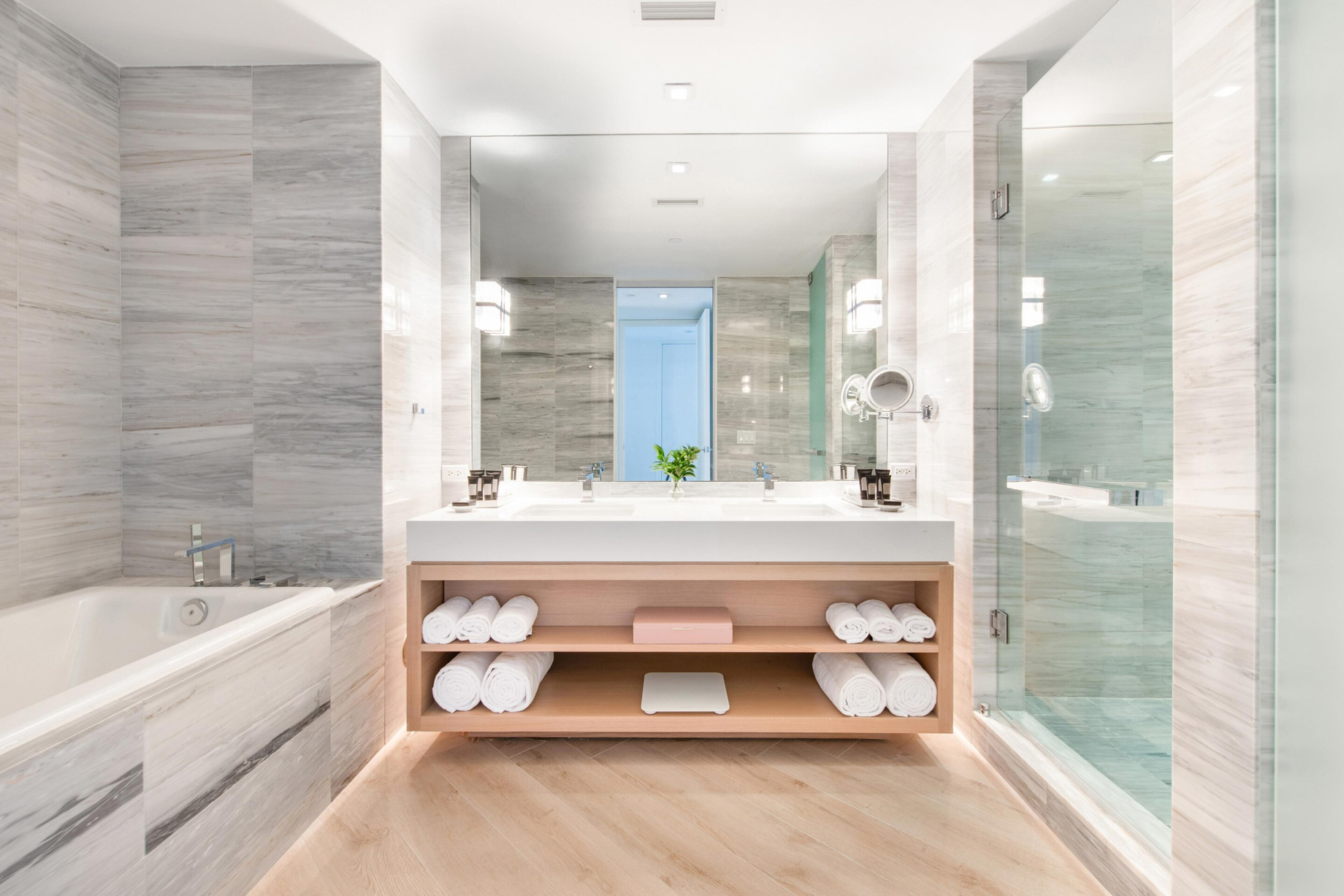 W South Beach Hotel – Miami Beach, FL, USA – Sensational Suite Bathroom