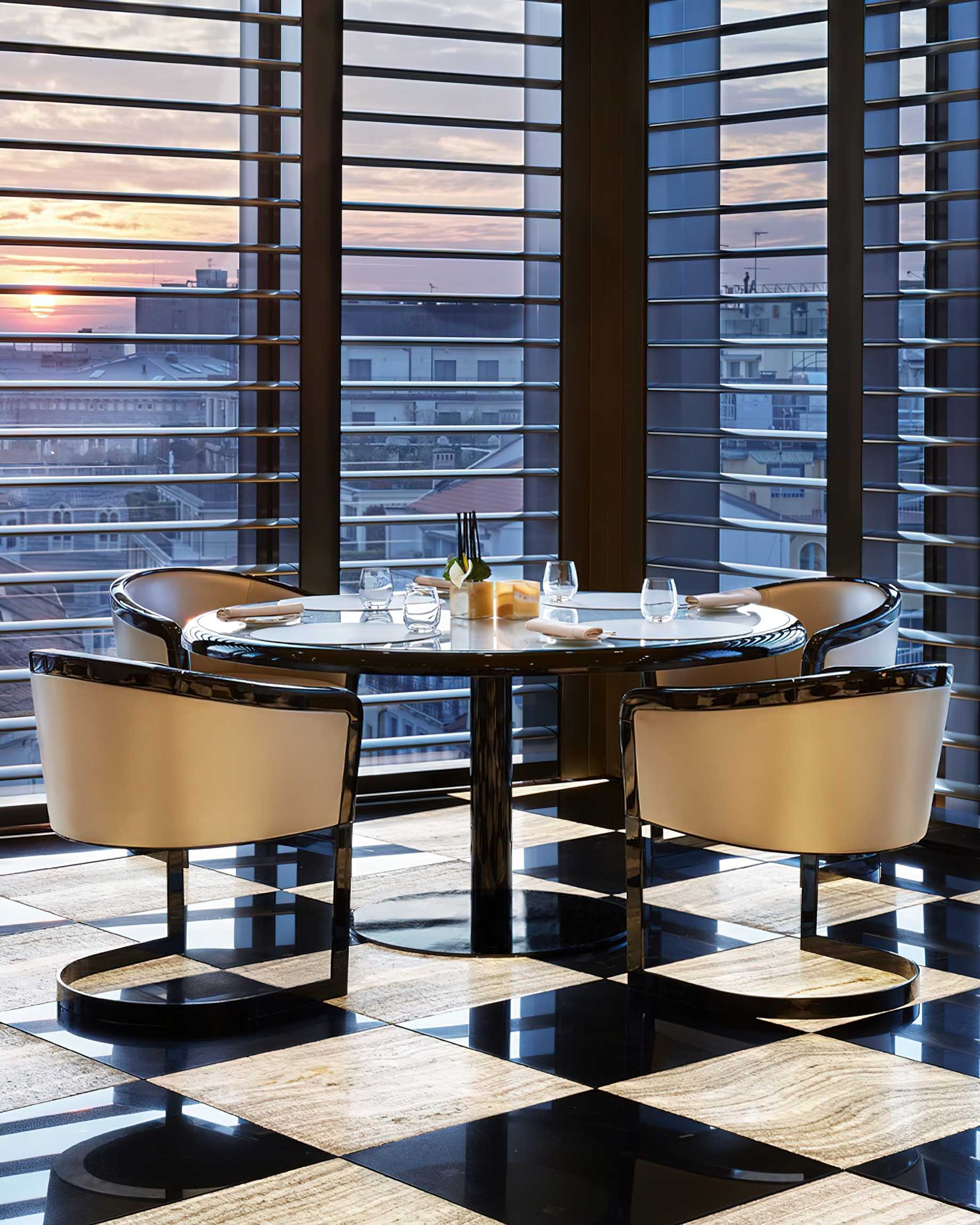 108 – Armani Hotel Milano – Milan, Italy – Armani Restaurant Table