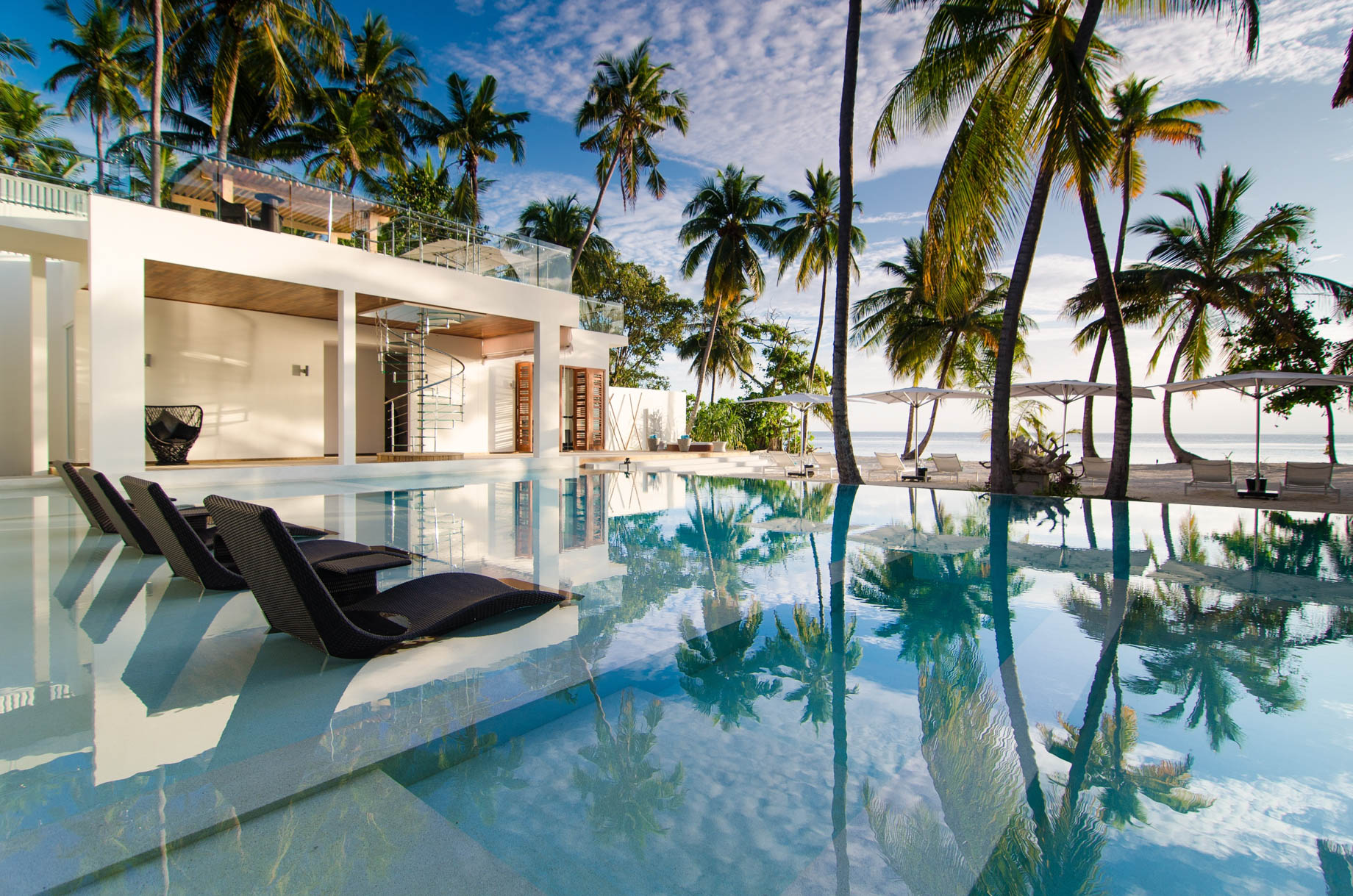 Amilla Fushi Resort and Residences – Baa Atoll, Maldives – Amilla Beach Estate Oceanfront Pool