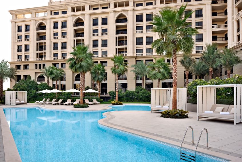 Palazzo Versace Dubai Hotel - Jaddaf Waterfront, Dubai, UAE - West Pool