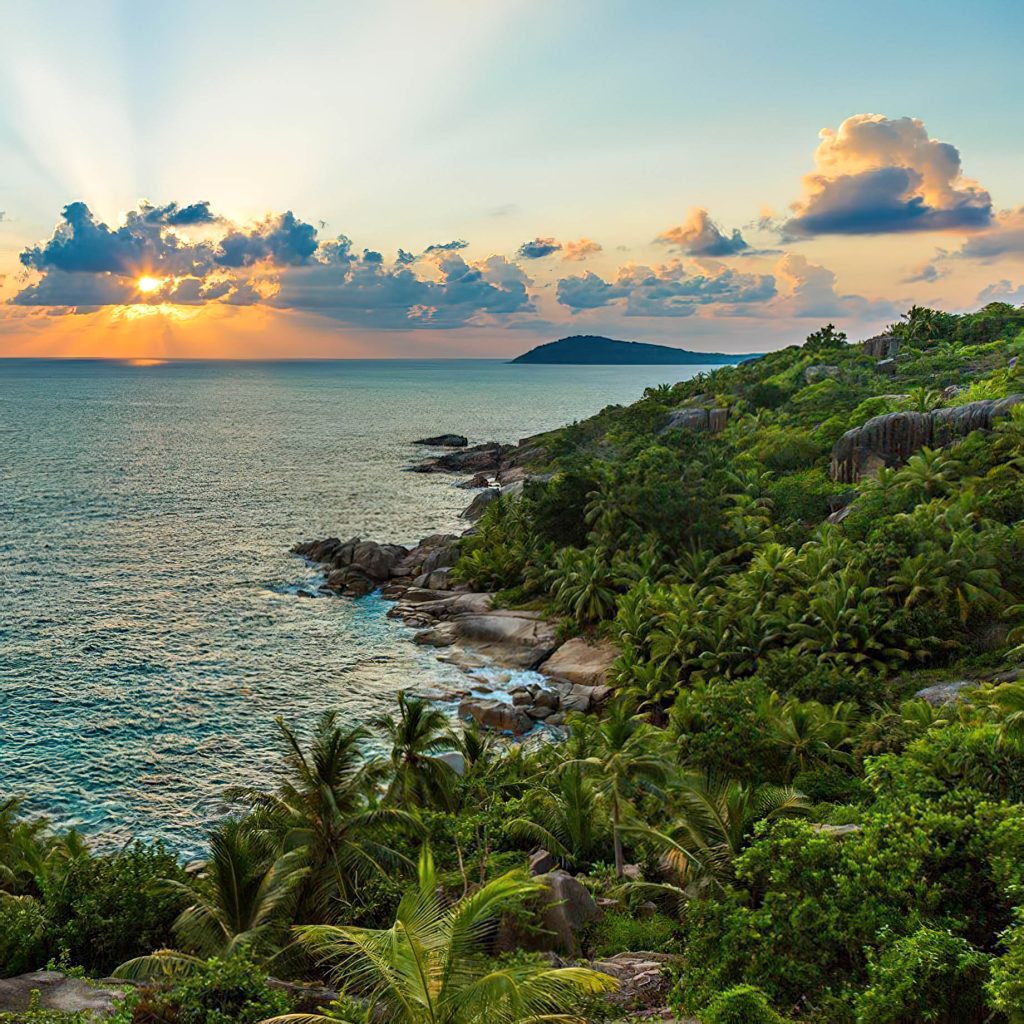 Six Senses Zil Pasyon Resort - Felicite Island, Seychelles - East Coast Sunset