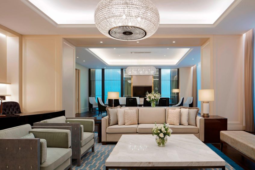 The St. Regis Kuala Lumpur Hotel - Kuala Lumpur, Malaysia - Presidential Suite Living Room