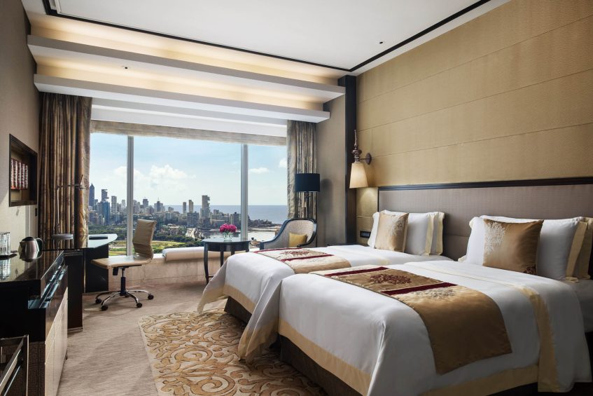 The St. Regis Mumbai Hotel - Mumbai, India - Guest Room Twin Beds