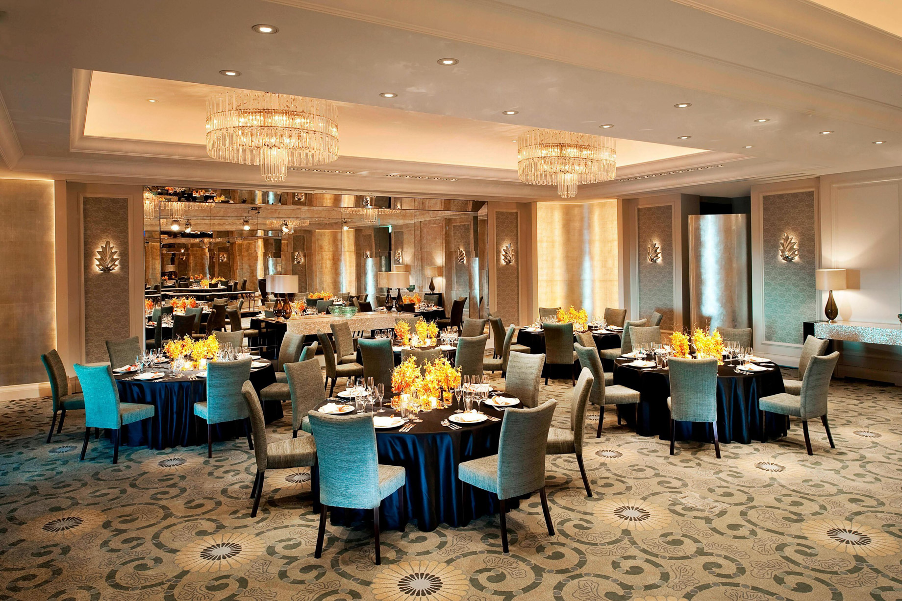 The St. Regis Osaka Hotel - Osaka, Japan - The Astor Ballroom Banquet Setup