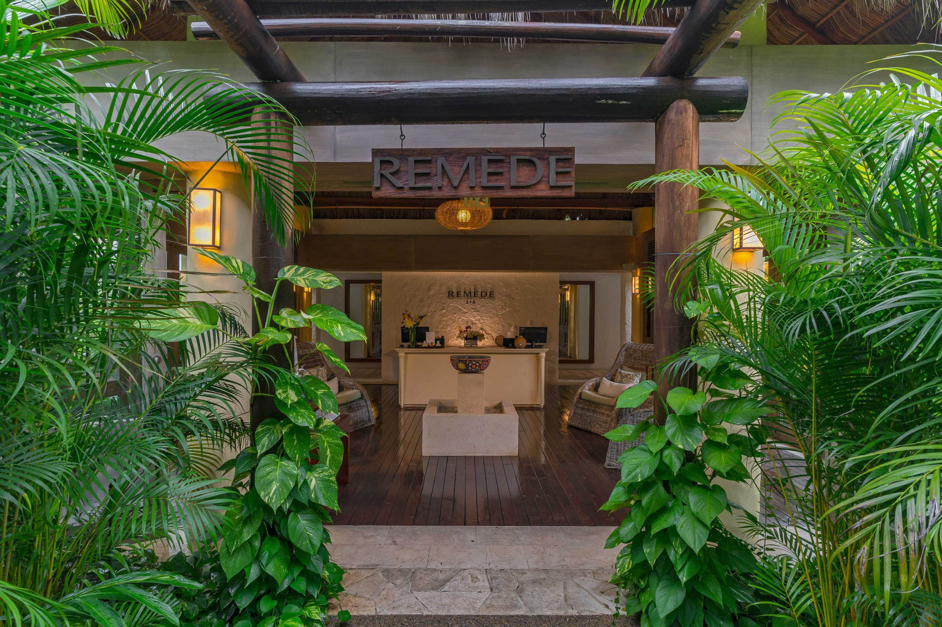 The St. Regis Punta Mita Resort – Nayarit, Mexico – Remede Spa Entrance