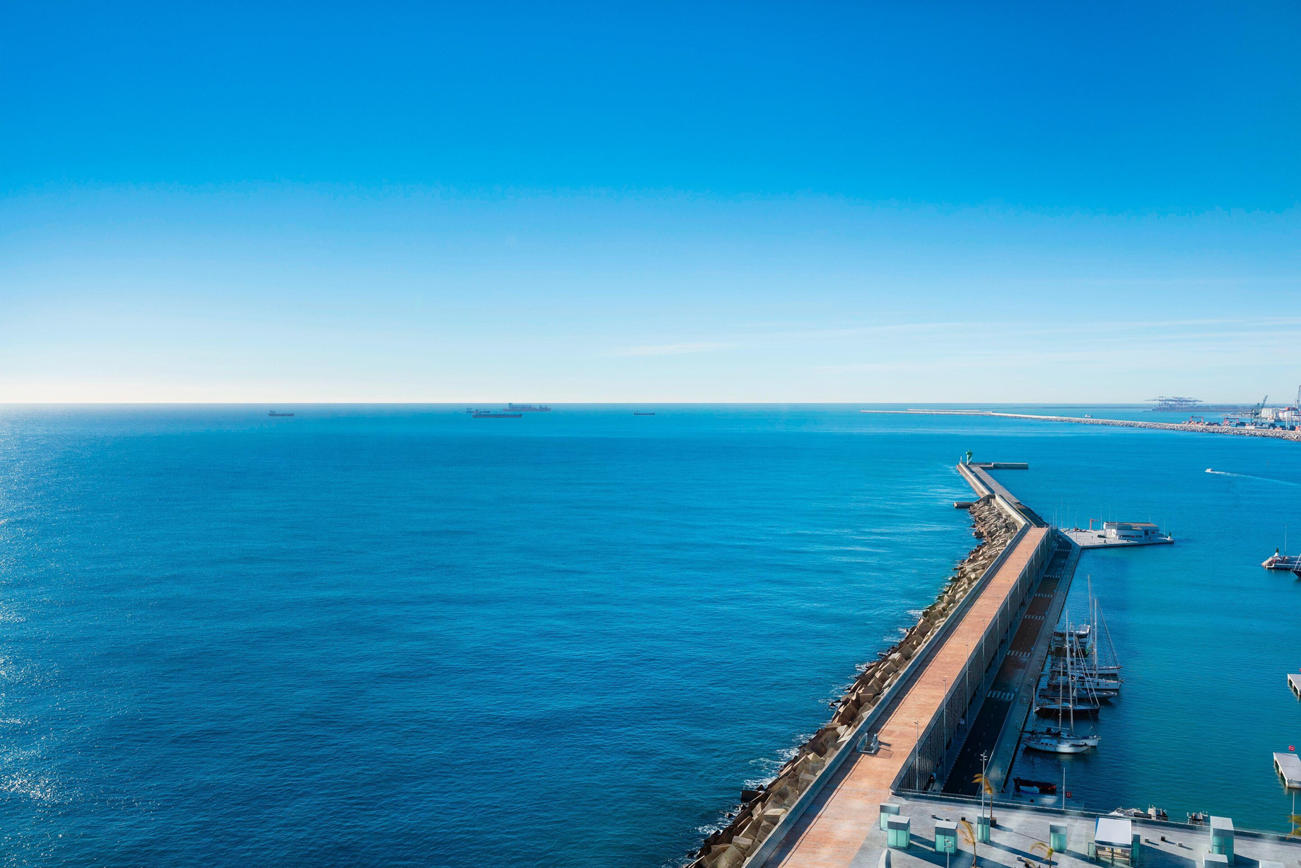 W Barcelona Hotel - Barcelona, Spain - Wonderful Sky Room View