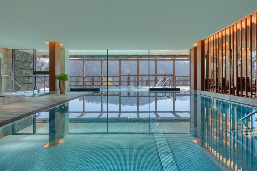 Waldhotel - Burgenstock Hotels & Resort - Obburgen, Switzerland - Spa Indoor Pool