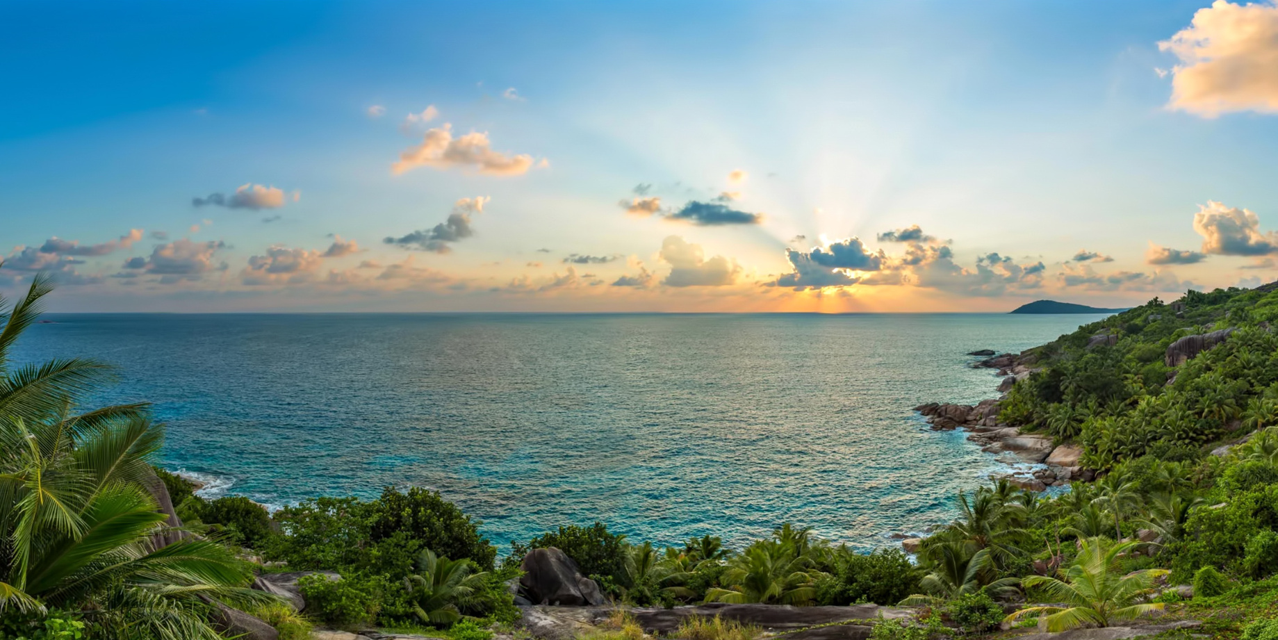 Six Senses Zil Pasyon Resort - Felicite Island, Seychelles - East Coast View