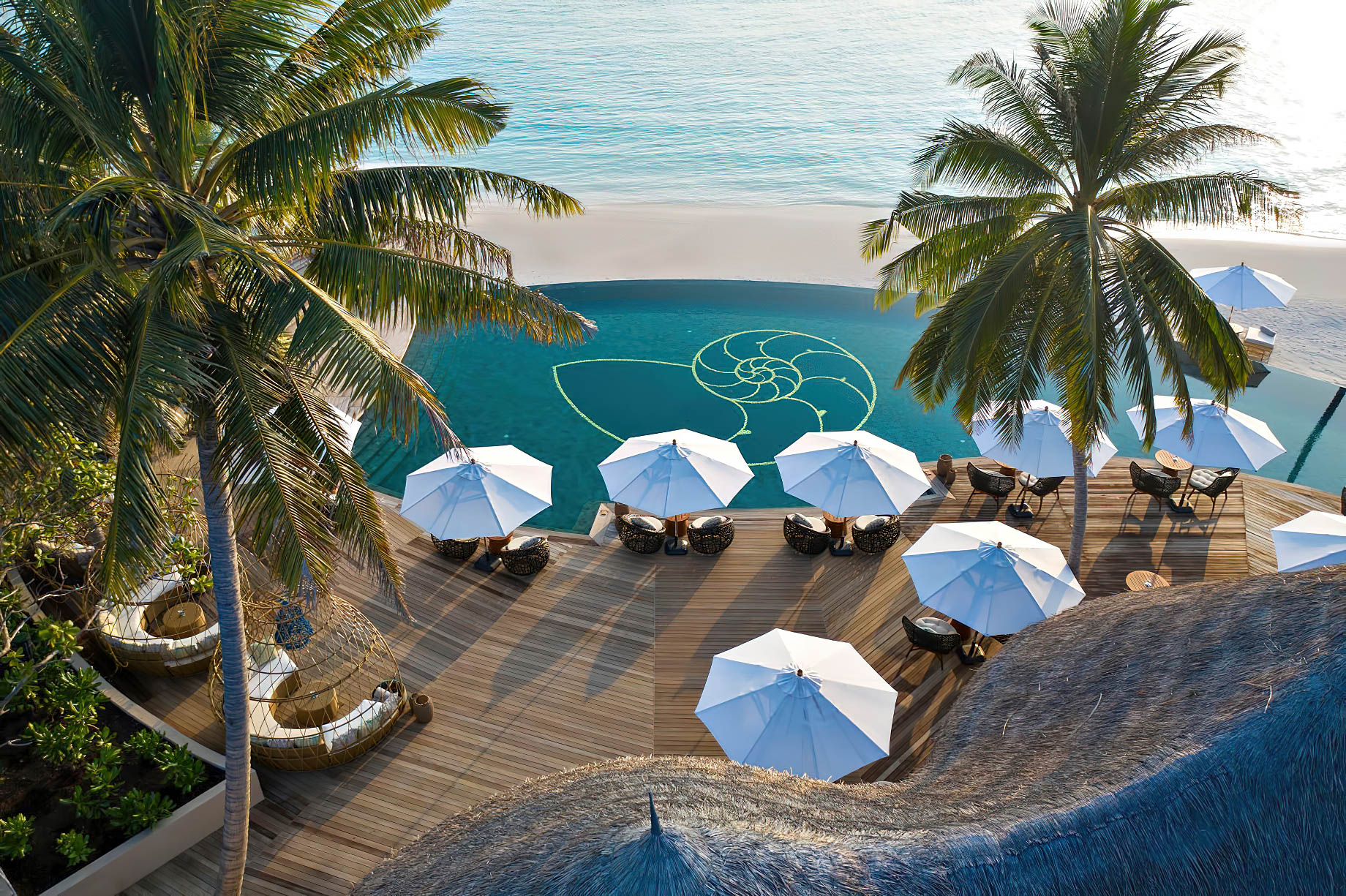 The Nautilus Maldives Resort - Thiladhoo Island, Maldives - Resort Oceanfront Pool