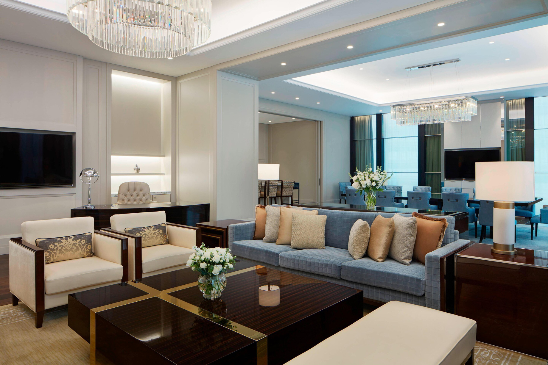 The St. Regis Kuala Lumpur Hotel – Kuala Lumpur, Malaysia – Royal Suite Living Area