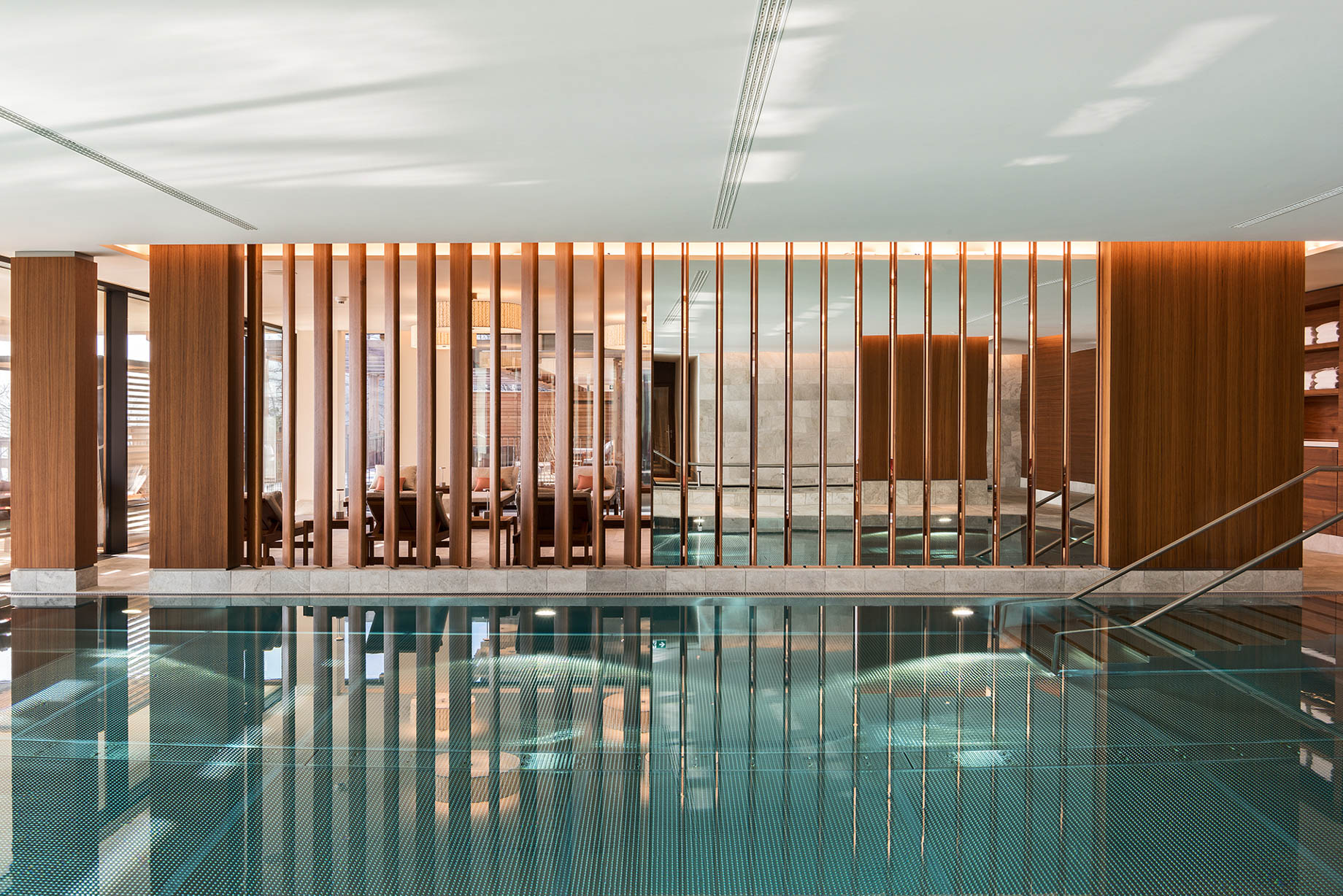 Waldhotel – Burgenstock Hotels & Resort – Obburgen, Switzerland – Spa Pool Wet Area