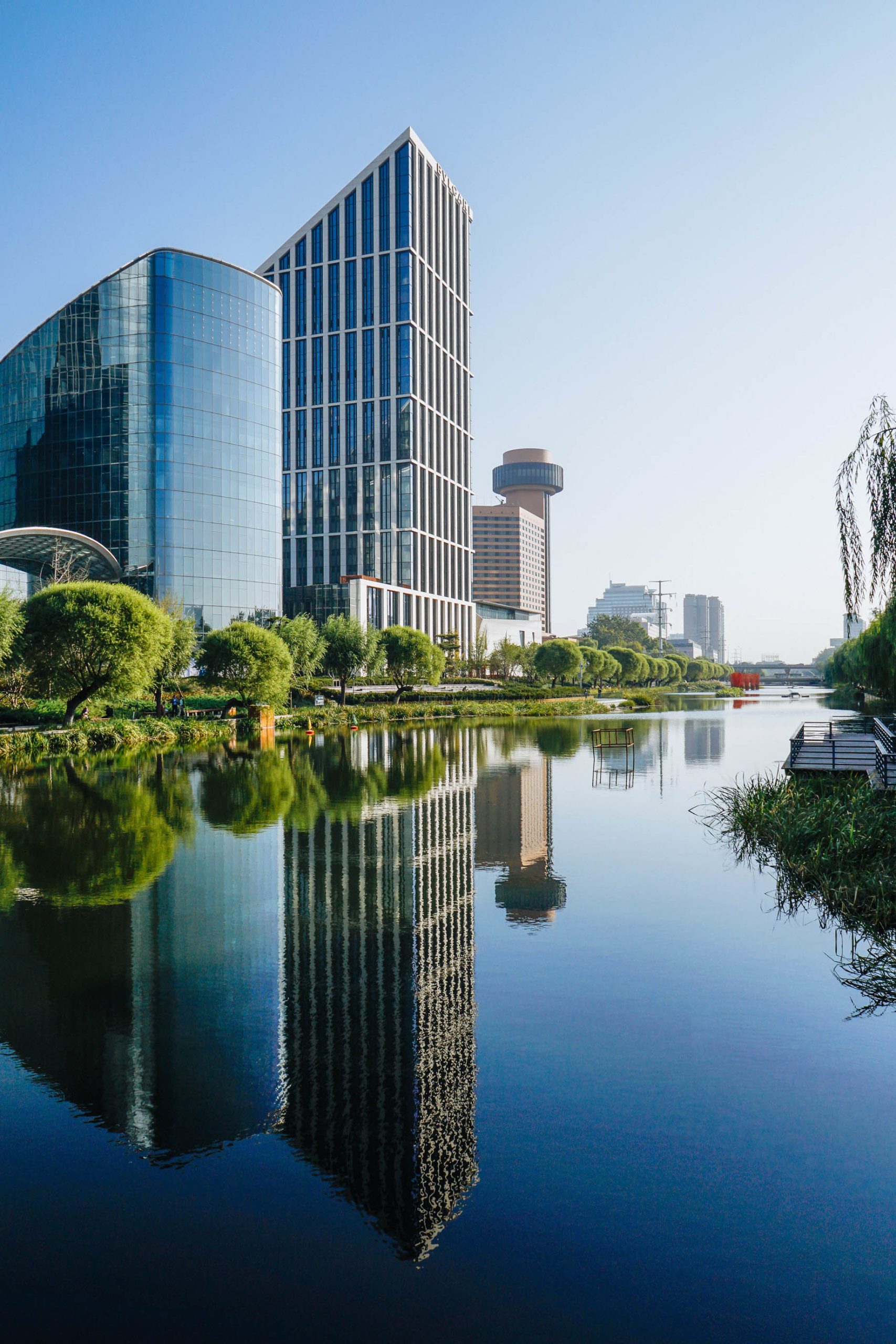 Bvlgari Hotel Beijing – Beijing, China – Tower Water View