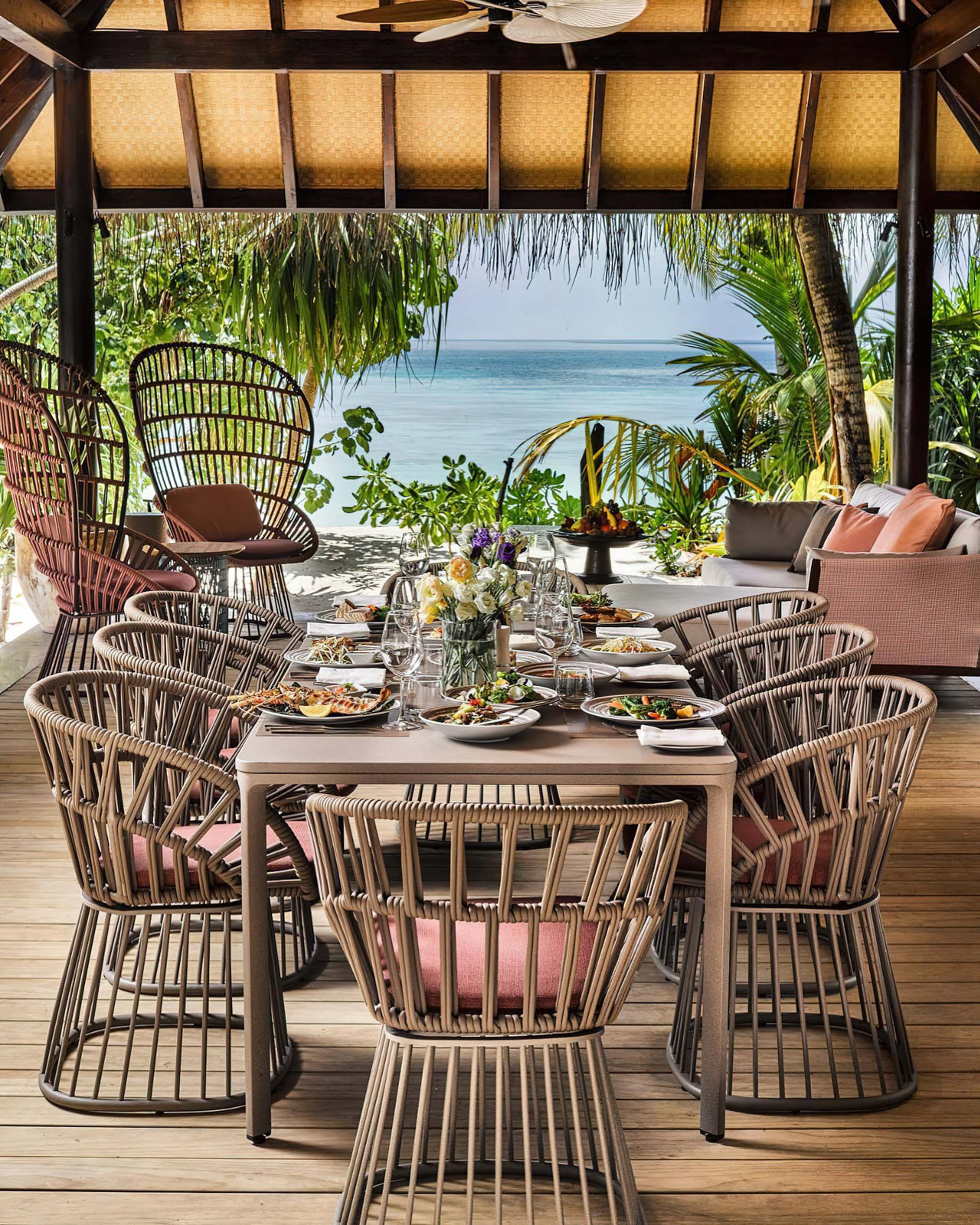 JOALI Maldives Resort – Muravandhoo Island, Maldives – Outdoor Beachfront Dining
