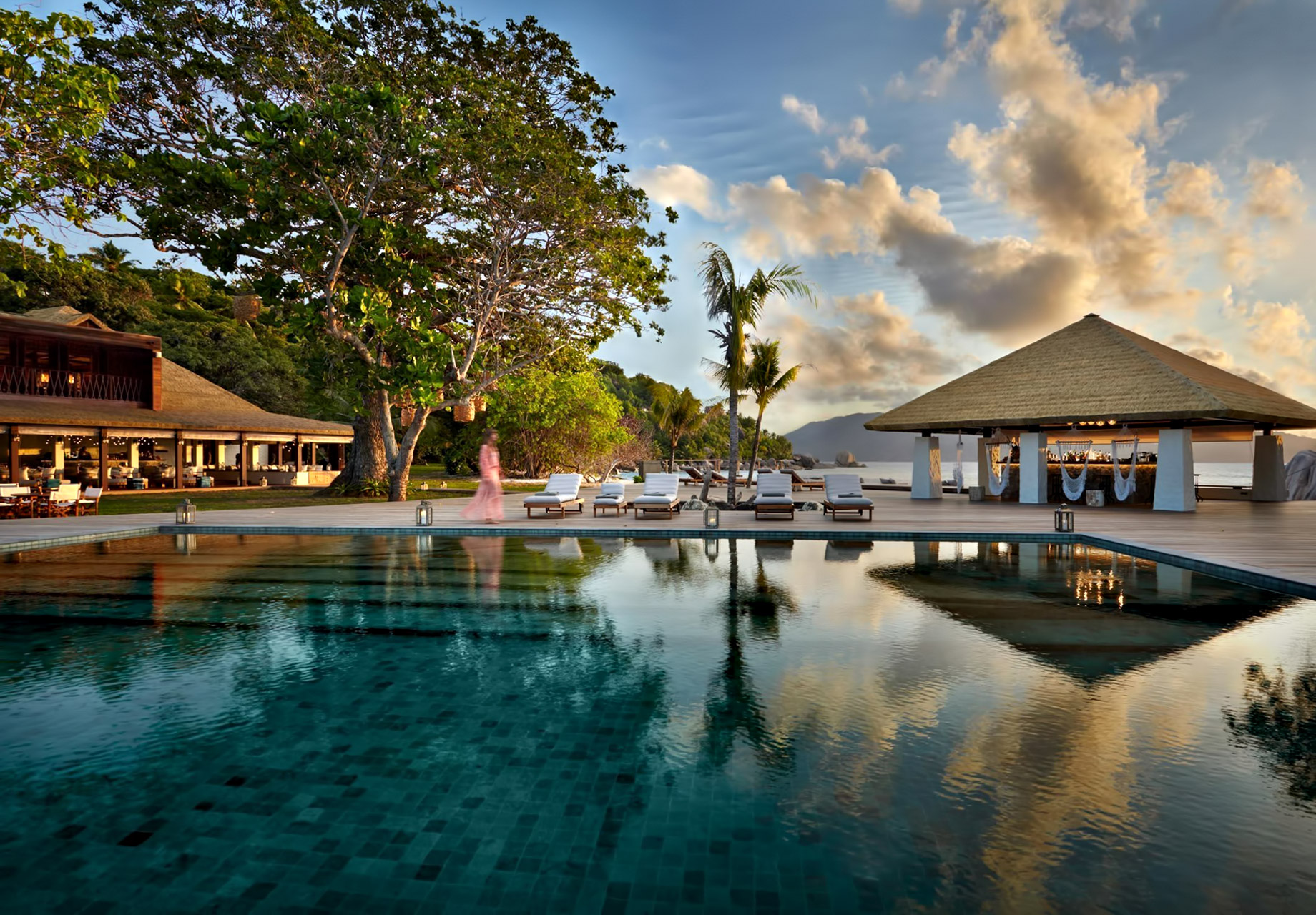 Six Senses Zil Pasyon Resort – Felicite Island, Seychelles – Main Swimming Pool