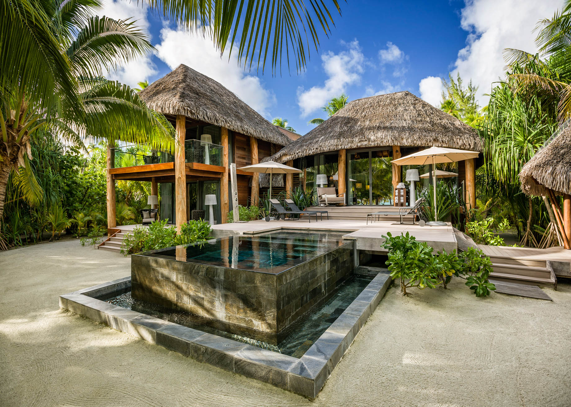 The Brando Resort – Tetiaroa Private Island, French Polynesia – 2 Bedroom Beachfront Villa Infinity Pool