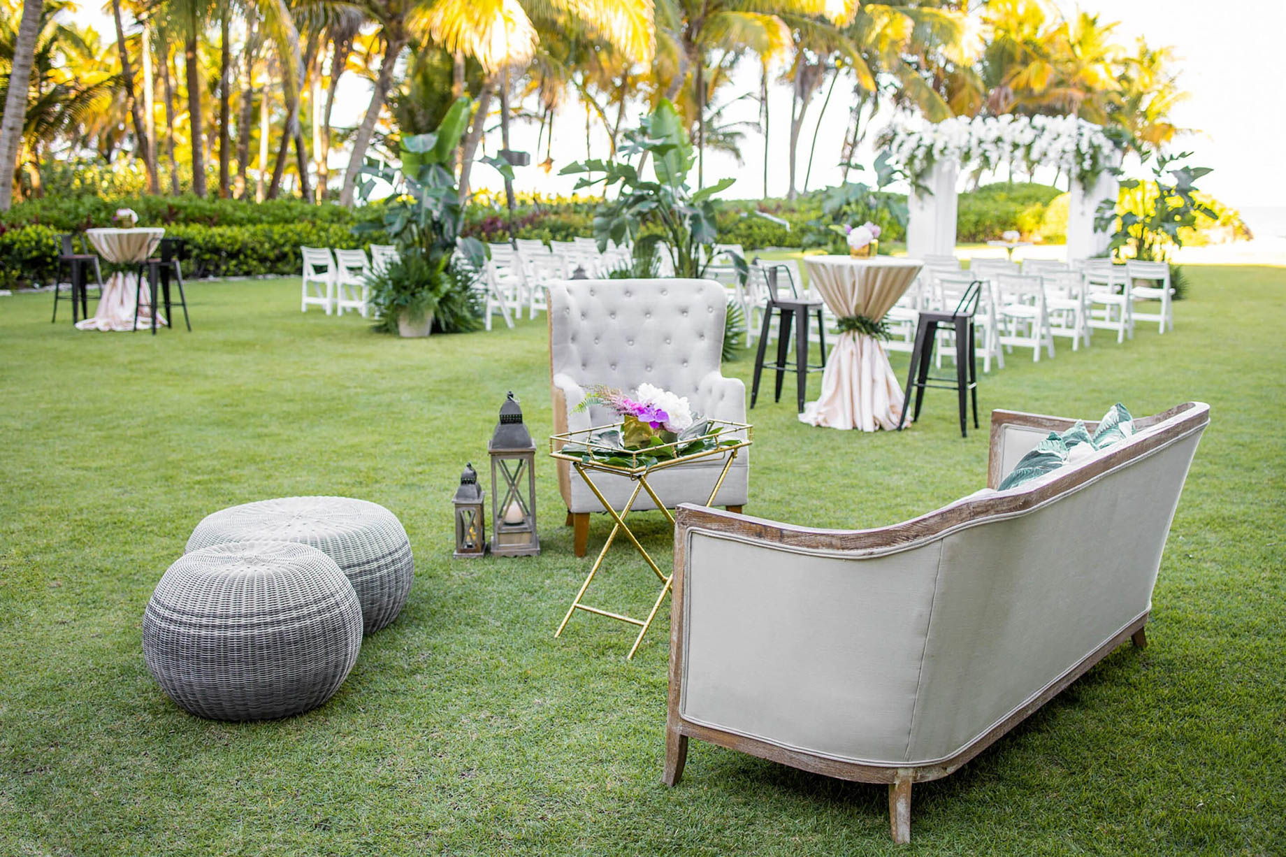 The St. Regis Bahia Beach Resort – Rio Grande, Puerto Rico – Exterior Lawn Wedding Bespoken Setup