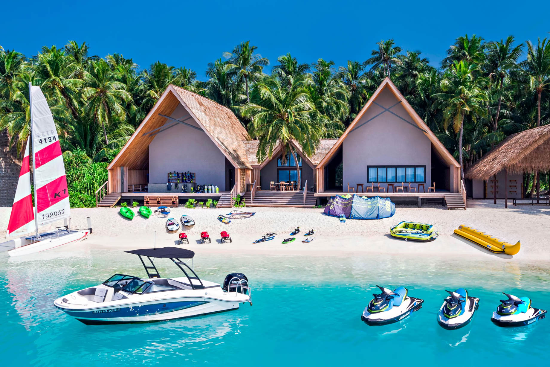 The St. Regis Maldives Vommuli Resort – Dhaalu Atoll, Maldives – Water Sports Center