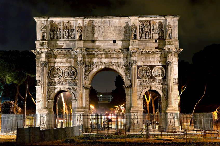 The St. Regis Rome Hotel - Rome, Italy - Nearby Attraction Arch of Constantine