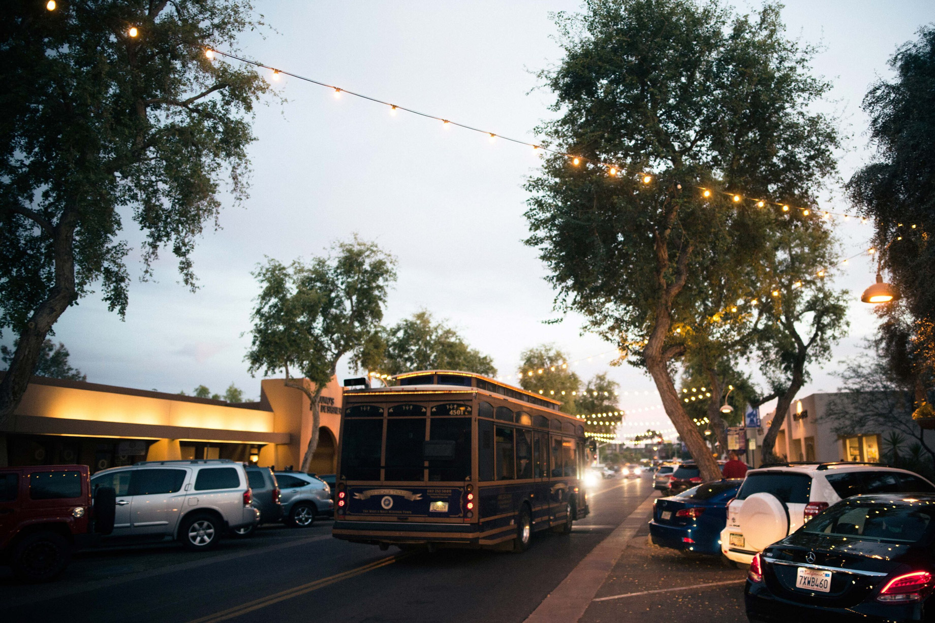 W Scottsdale Hotel – Scottsdale, AZ, USA – Old Town Scottsdale Street