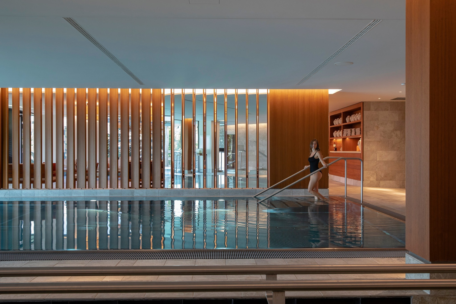 Waldhotel – Burgenstock Hotels & Resort – Obburgen, Switzerland – Spa Pool Room
