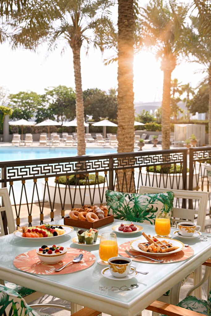 Palazzo Versace Dubai Hotel - Jaddaf Waterfront, Dubai, UAE - Giardino Terrace Breakfast