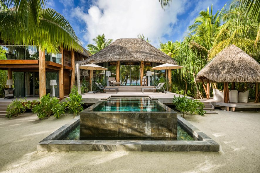 The Brando Resort - Tetiaroa Private Island, French Polynesia - 2 Bedroom Beachfront Villa Infinity Pool
