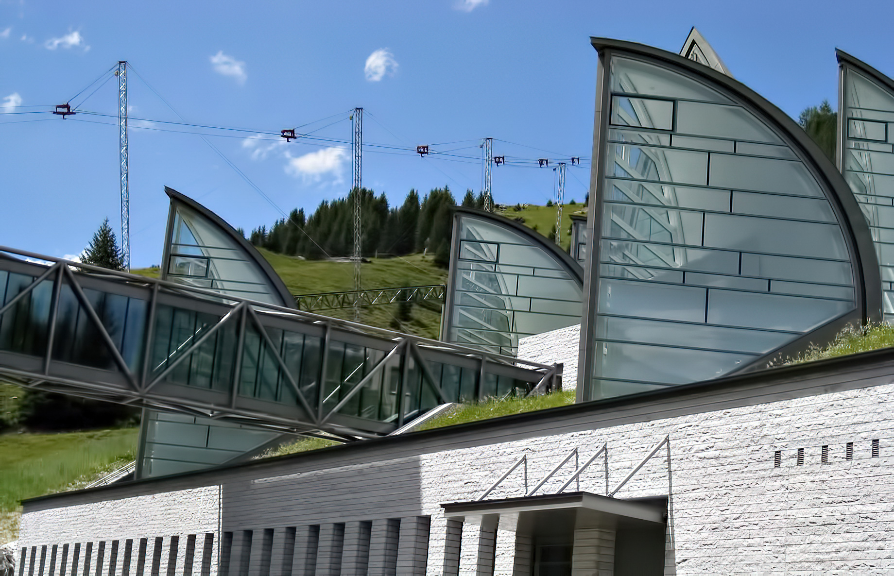 Tschuggen Grand Hotel – Arosa, Switzerland – Glass Sails