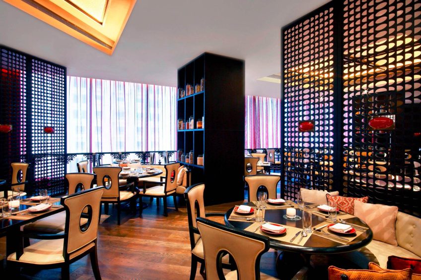 W Doha Hotel - Doha, Qatar - Spice Market Restaurant Decor