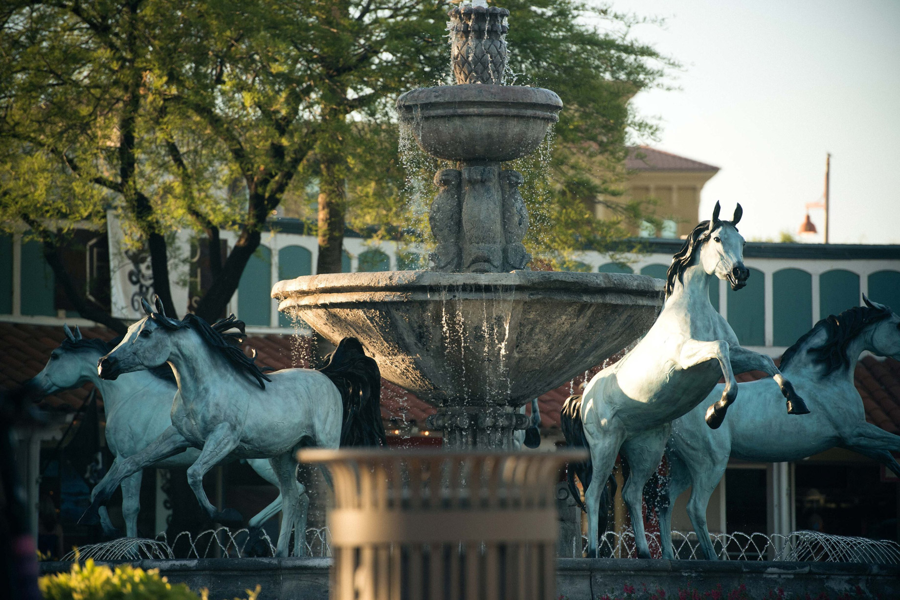 W Scottsdale Hotel - Scottsdale, AZ, USA - Old Town Scottsdale Fountain