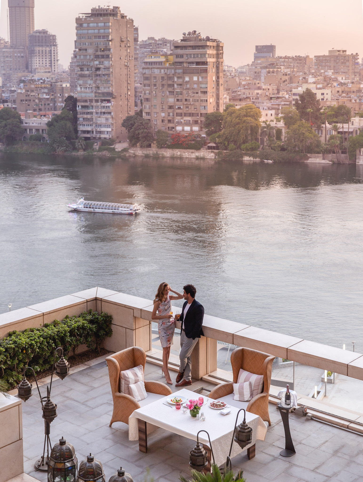 The St. Regis Cairo Hotel – Cairo, Egypt – Bespoke Private Al Fresco Dining Terrace