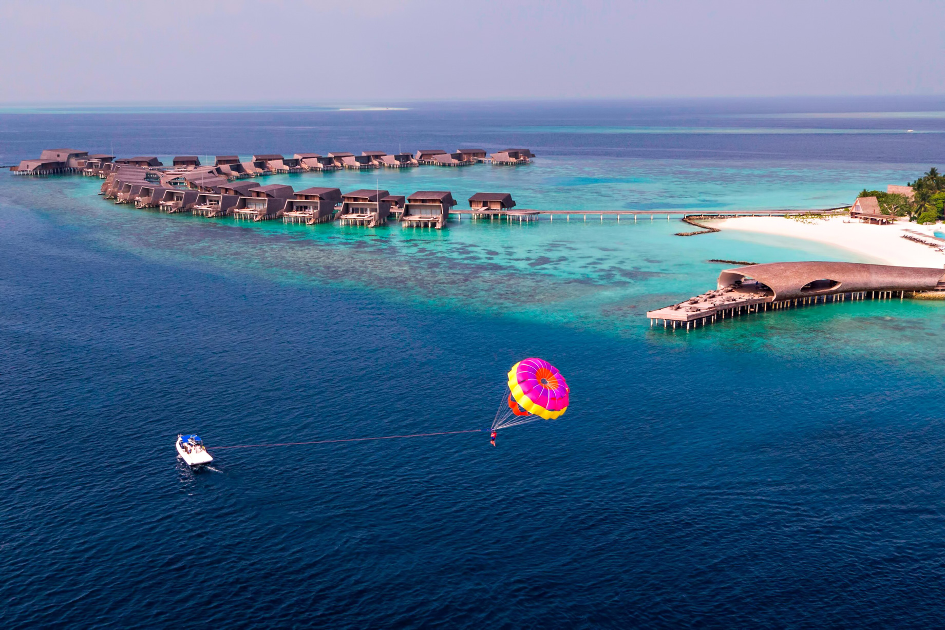 The St. Regis Maldives Vommuli Resort – Dhaalu Atoll, Maldives – Watersport Parasailing