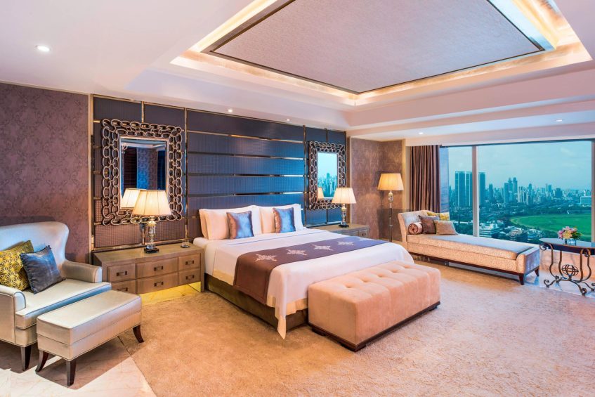 The St. Regis Mumbai Hotel - Mumbai, India - Presidential Suite Bedroom