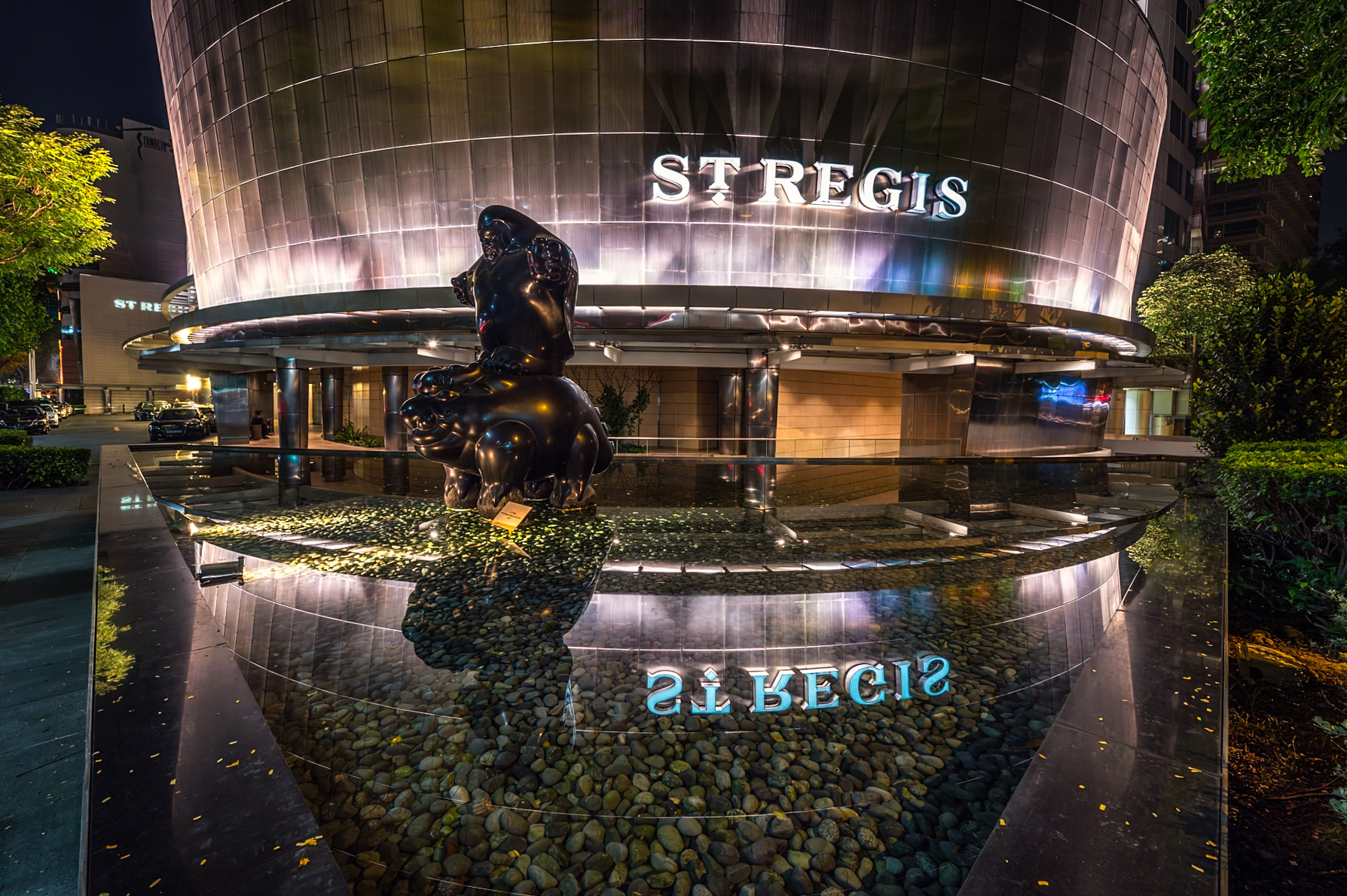 The St. Regis Singapore Hotel – Singapore – Exterior Night View