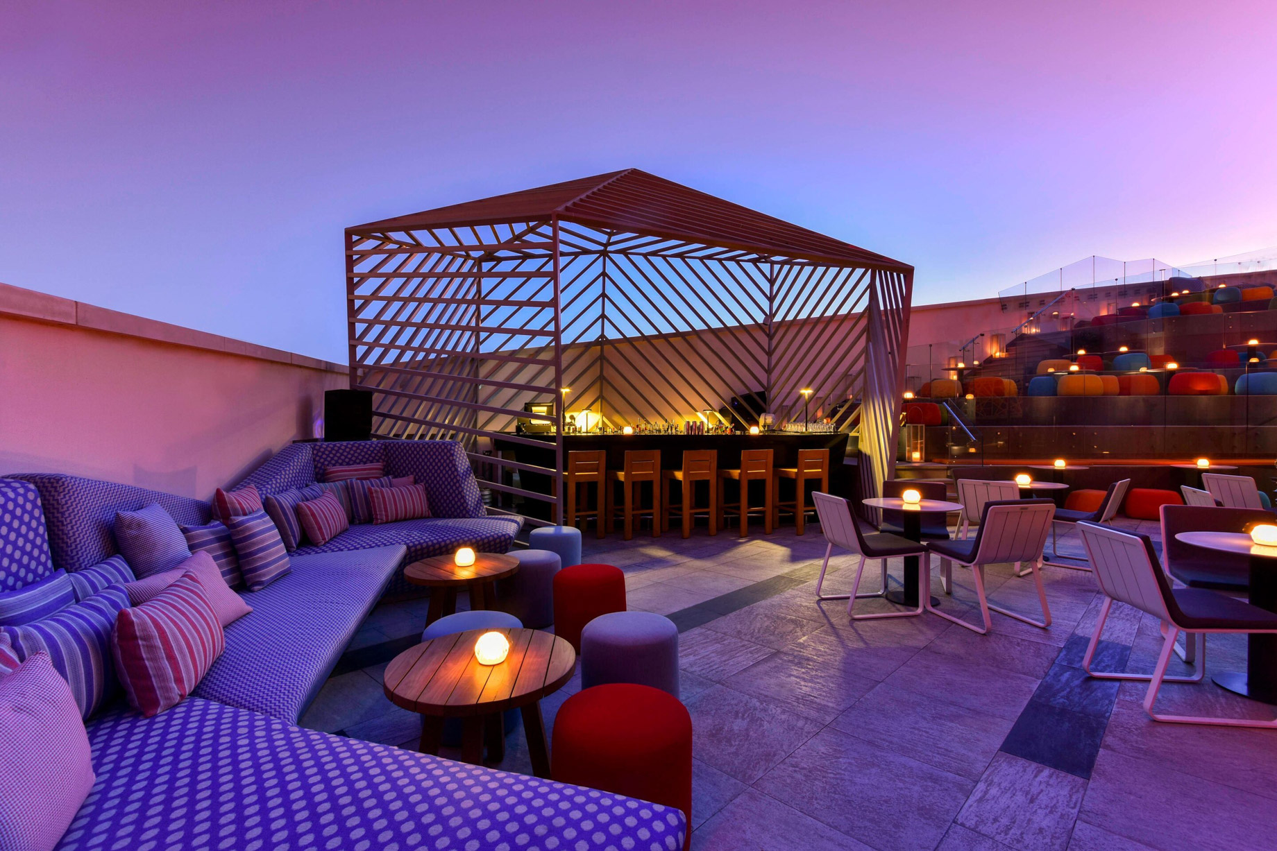 W Amman Hotel – Amman, Jordan – WET Deck Lounge Bar