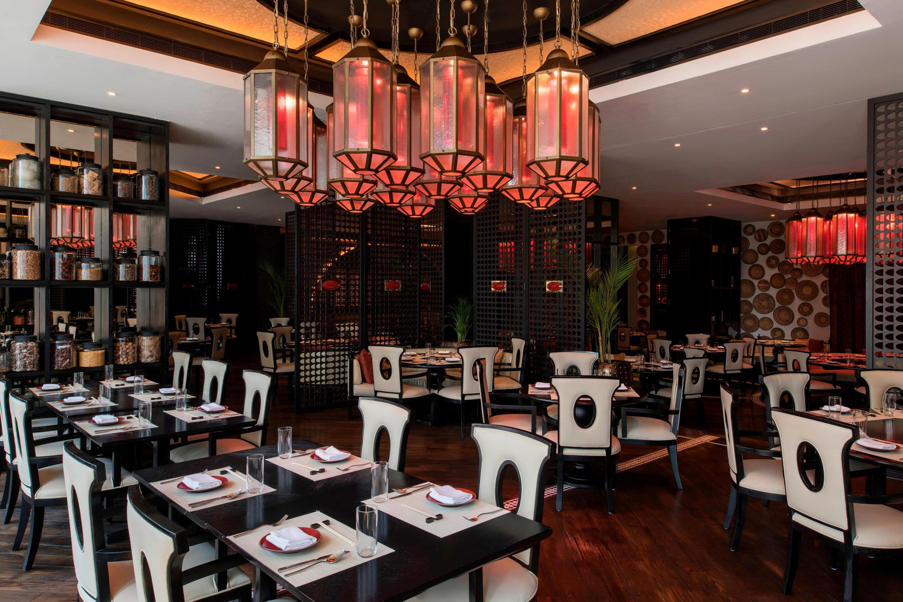 W Doha Hotel – Doha, Qatar – Spice Market Restaurant Interior