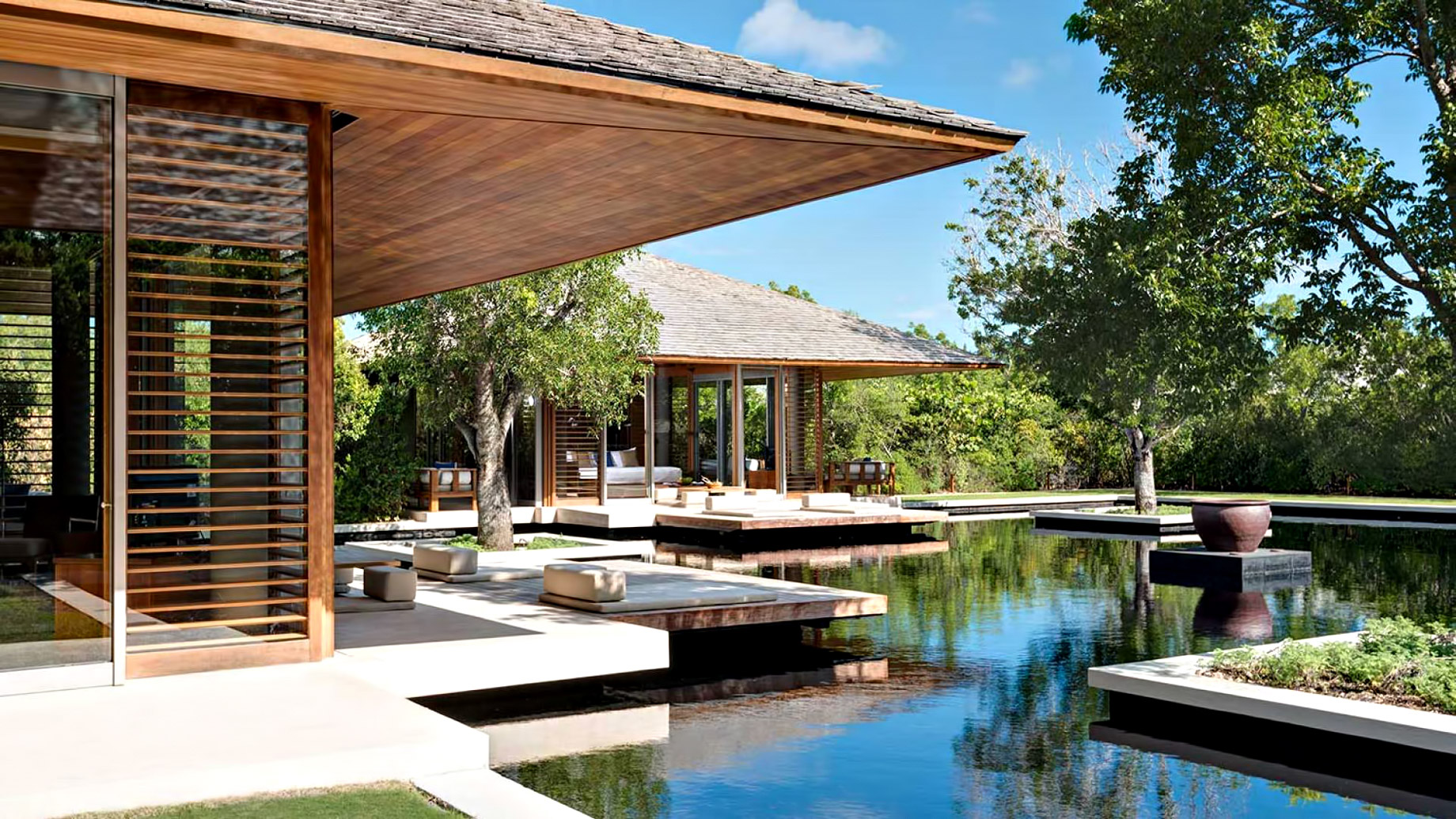 Amanyara Resort – Providenciales, Turks and Caicos Islands – 3 Bedroom Tranquility Villa Reflecting Pond
