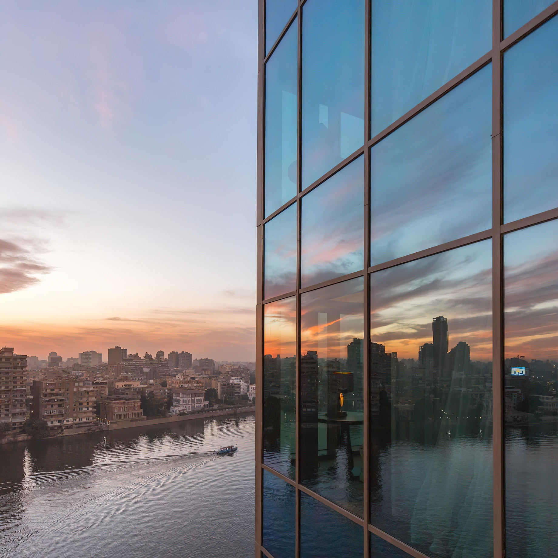 The St. Regis Cairo Hotel - Cairo, Egypt - Nile Sunset Views