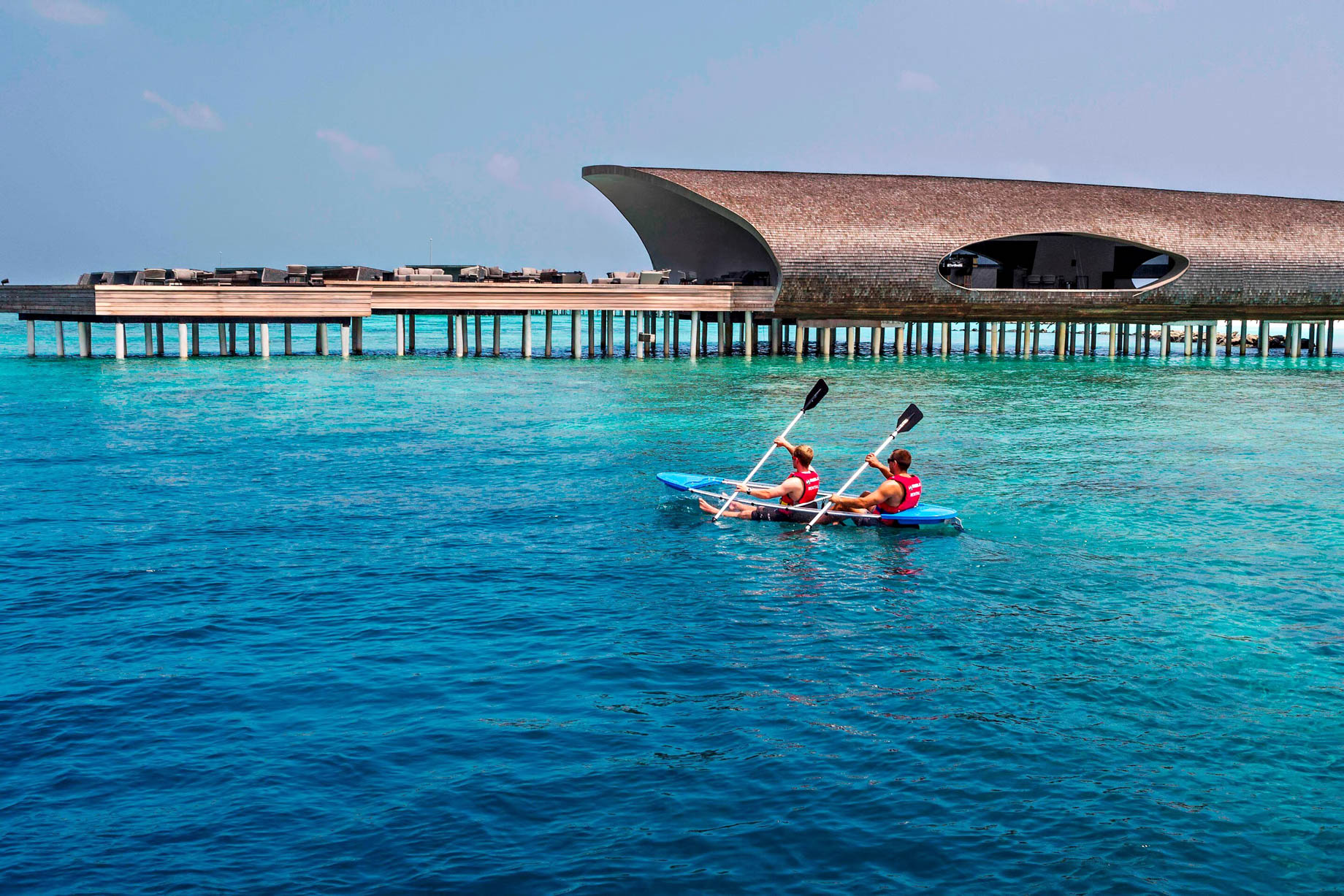 The St. Regis Maldives Vommuli Resort – Dhaalu Atoll, Maldives – Watersport Glass Kayak