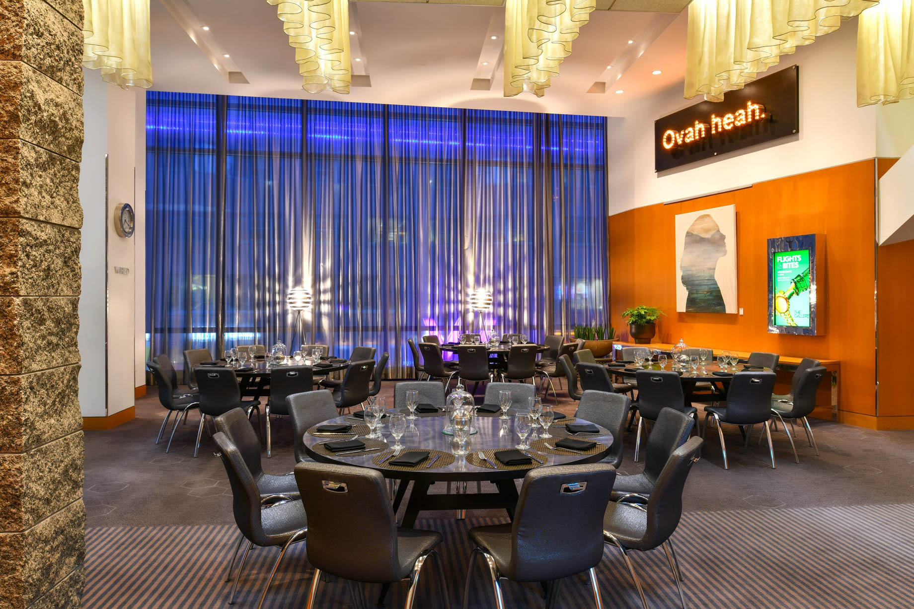 W Boston Hotel – Boston, MA, USA – Pre Function Space Tables