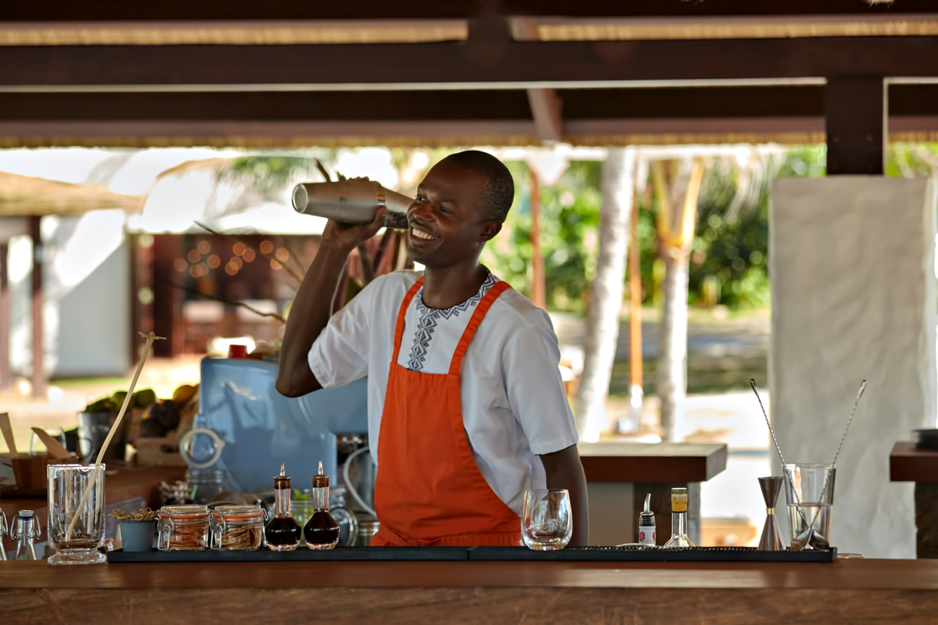Six Senses Zil Pasyon Resort - Felicite Island, Seychelles - Bartender