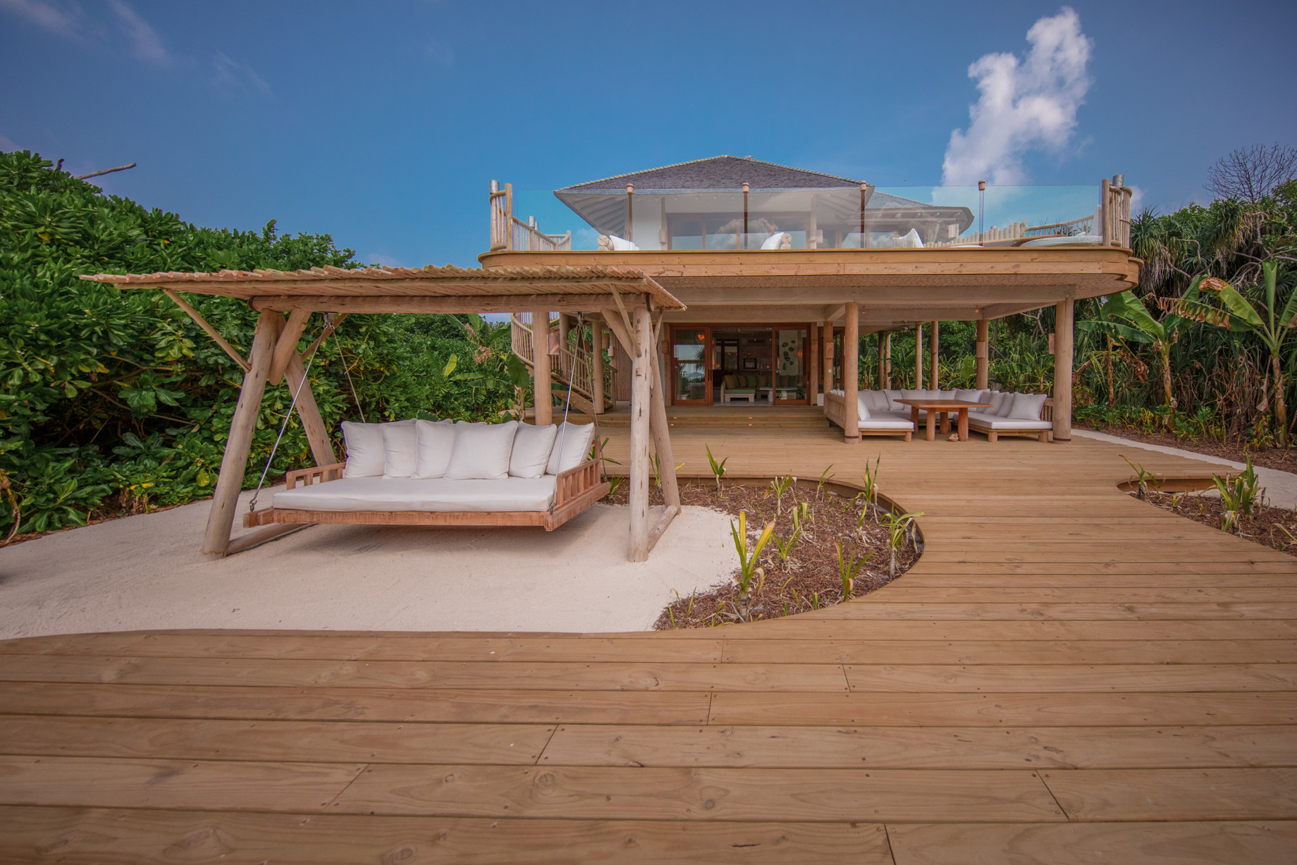 Soneva Jani Resort – Noonu Atoll, Medhufaru, Maldives – 2 Bedroom Crusoe Residence Island Villa Outdoor Deck