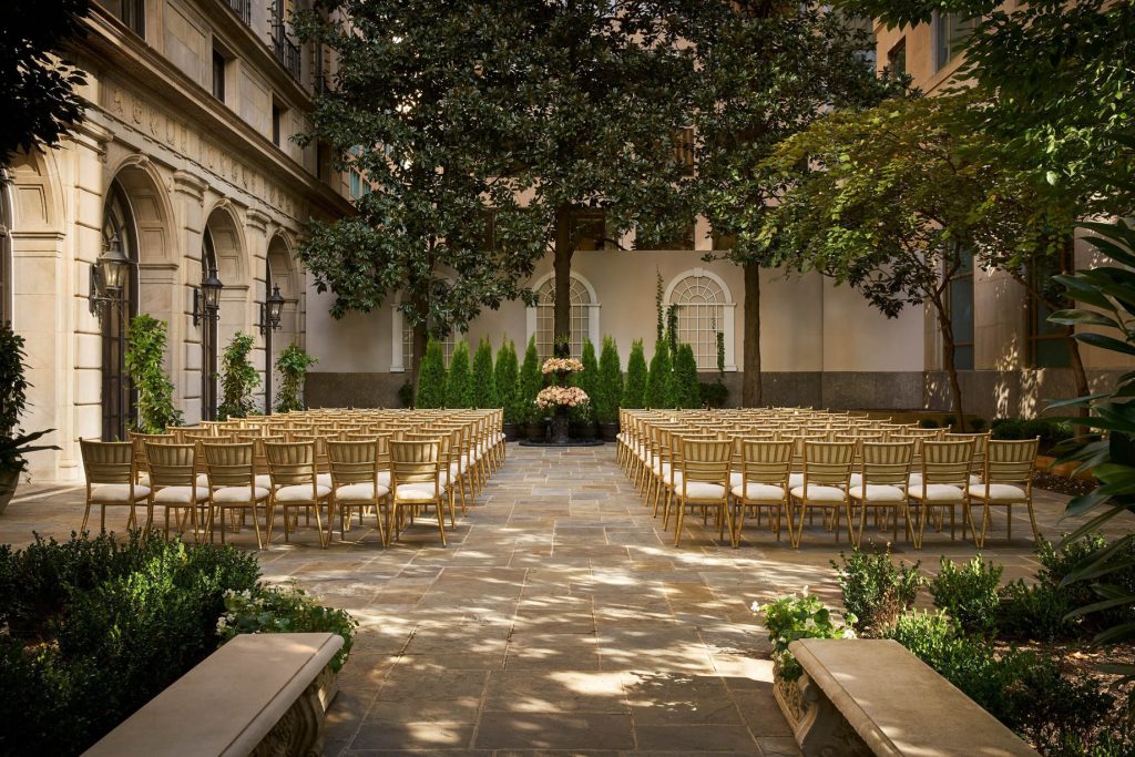 The St. Regis Washington D.C. Hotel - Washington, DC, USA - Astor Terrace Wedding Ceremony