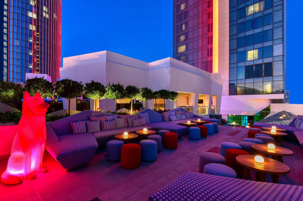 W Amman Hotel - Amman, Jordan - WET Deck Lounge
