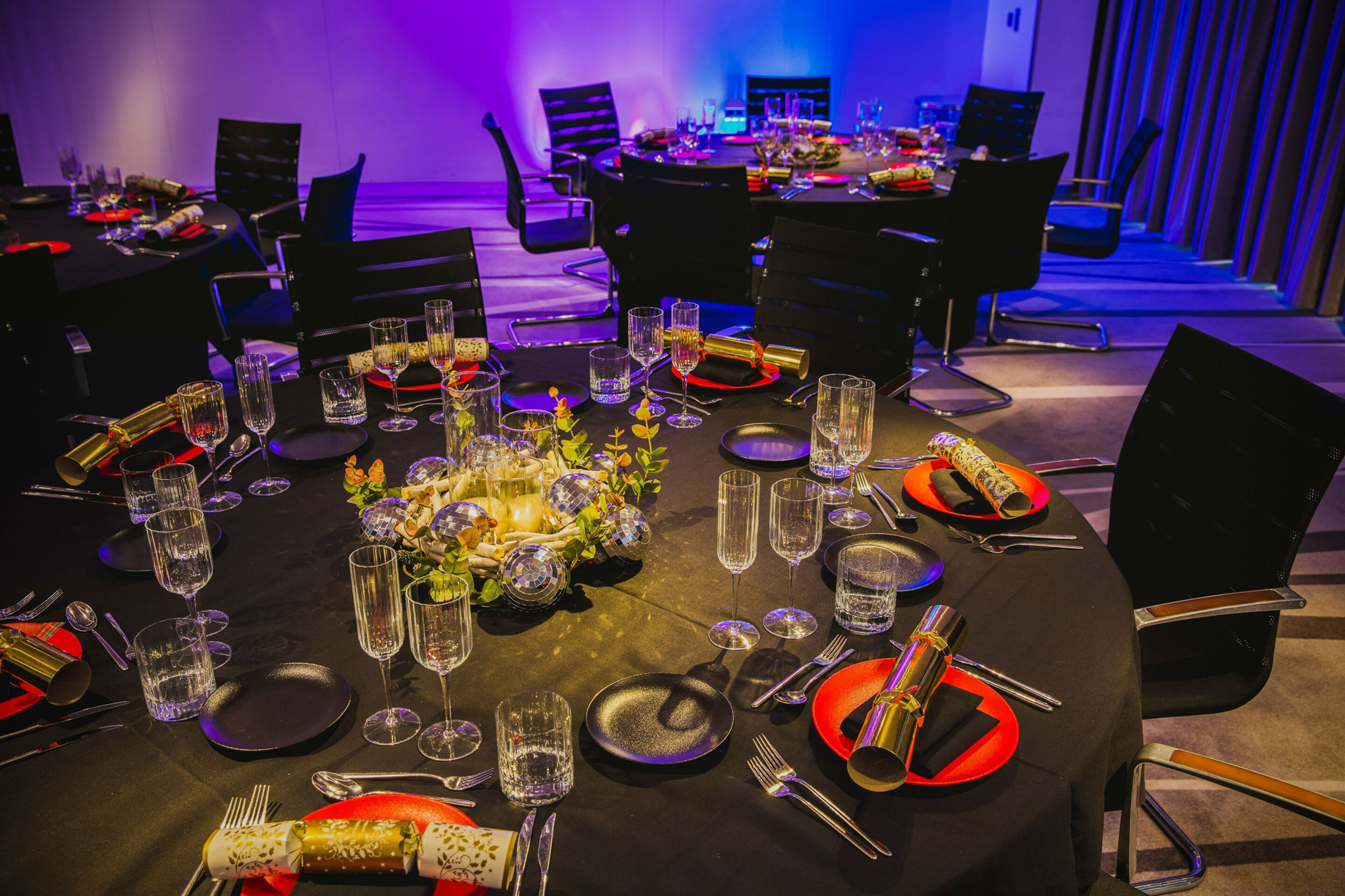 W London Hotel – London, United Kingdom – Studio Banquet Setup